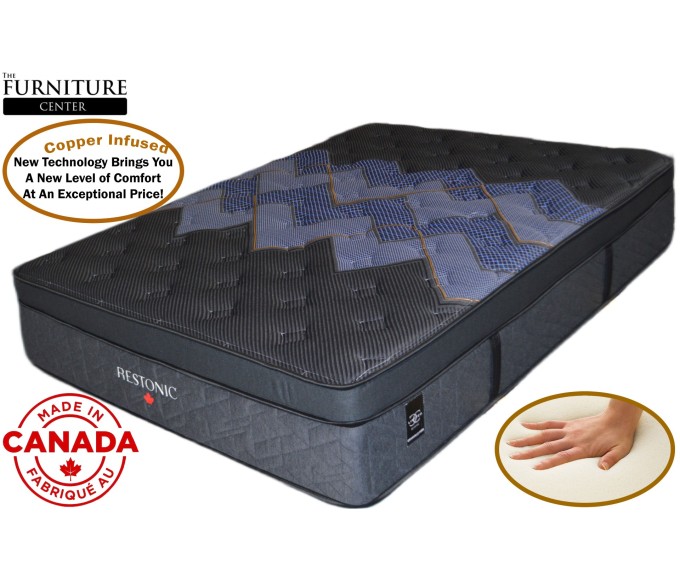 Granville Plush Copper Mattress Single XL